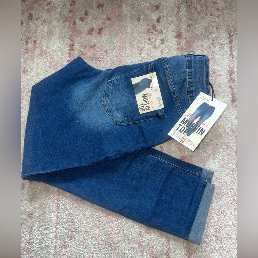 Royalty For Me Distressed Blue Skinny Jeans - Picture 5 of 10